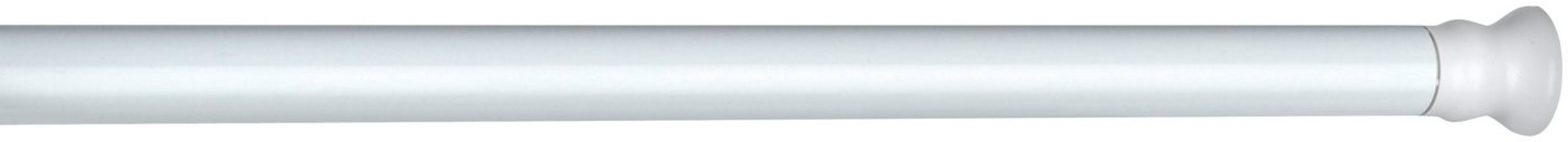 WENKO Klemmstange Extra stark, ausziehbar, Aluminium, Weiß, Breite 110 - 18 günstig online kaufen