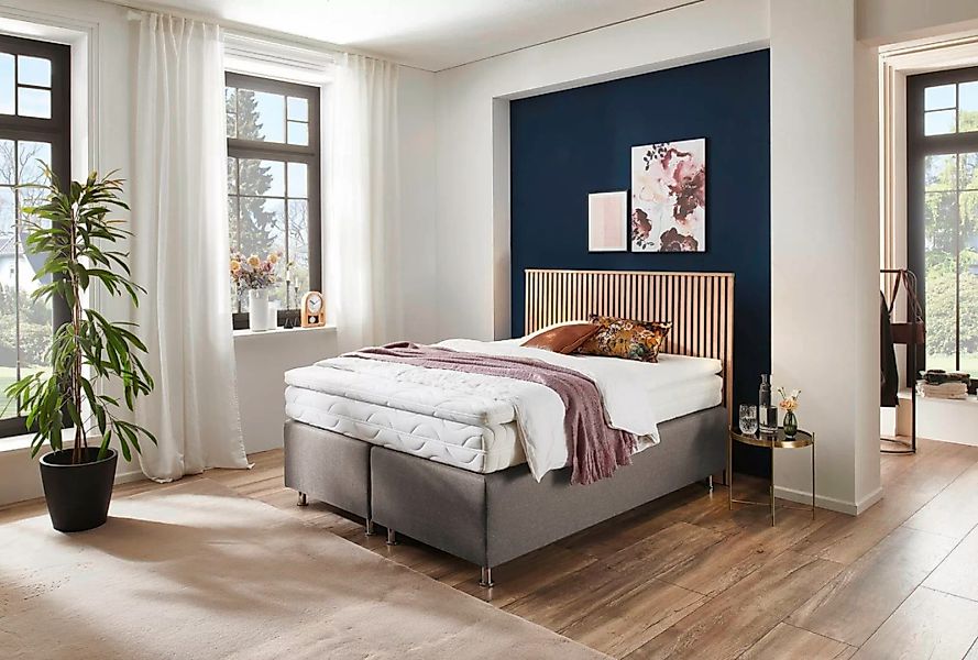 Westfalia Schlafkomfort Boxspringbett »Quercus«, wahlweise mit LED-Beluchtu günstig online kaufen