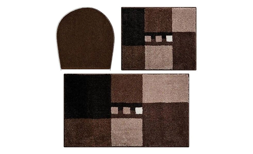 Grund Badematten-Set   ¦ lila/violett ¦ Synthetik ¦ Maße (cm): B: 50 H: 1,8 günstig online kaufen