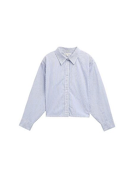 TOM TAILOR Langarmbluse Oversize Hemdbluse mit Streifenmuster günstig online kaufen