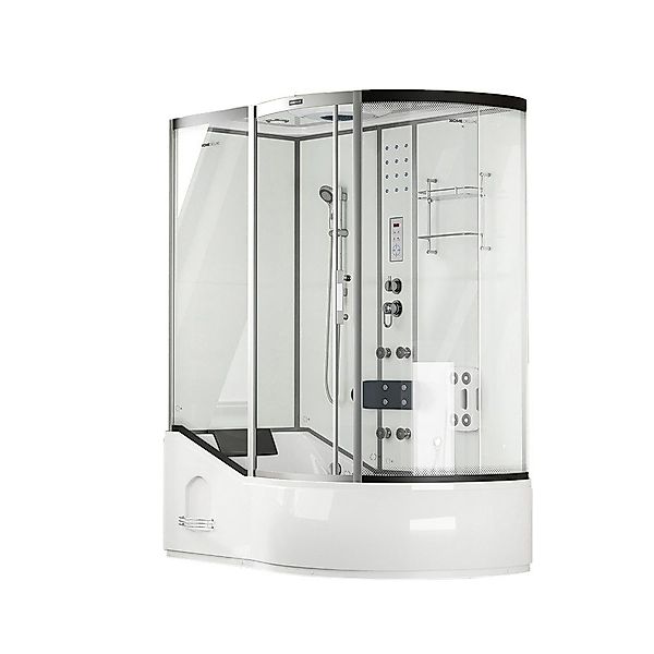 HOME DELUXE Eckdusche Duschkabine ALLIN 2IN1 günstig online kaufen