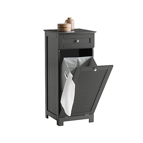 SoBuy Wäscheschrank BZR73 mit ausklappbarem Wäschesäcken günstig online kaufen