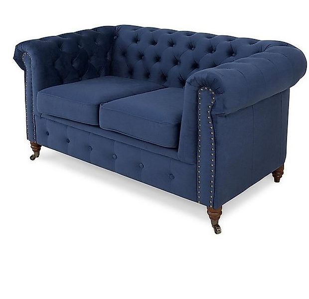 Xlmoebel Sofa Neue Chesterfield Polster Ledercouch für 2 Personen im Design günstig online kaufen