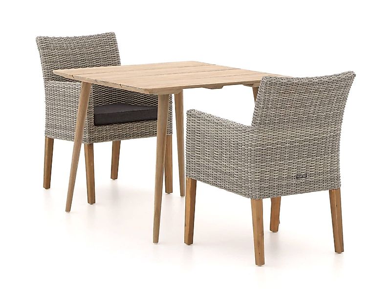 Intenso Lesa/ROUGH-K 90 cm Gartenmöbel-Set 3-teilig günstig online kaufen