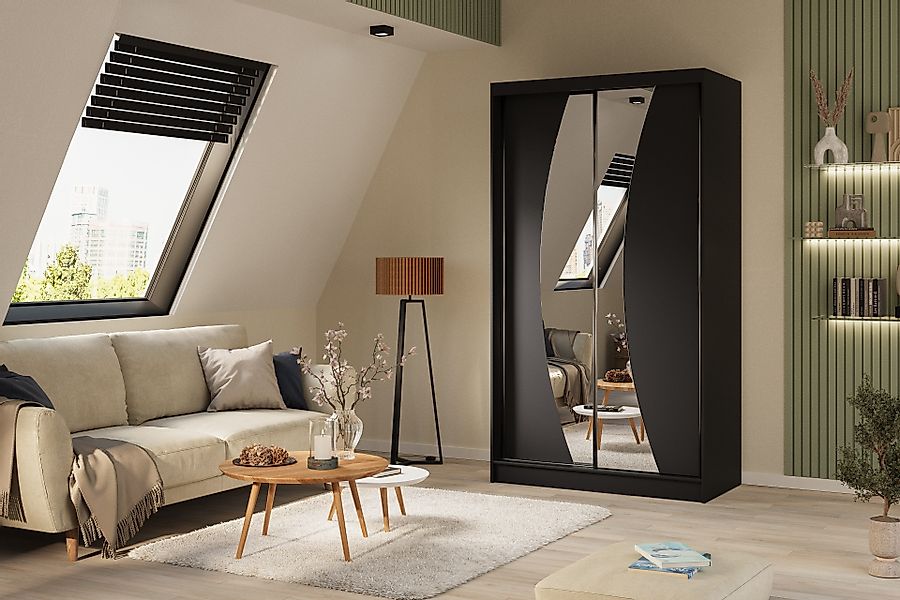 ALTDECOR Schiebetürenschrank VOXI (Kleiderschrank Garderobenschrank mit günstig online kaufen