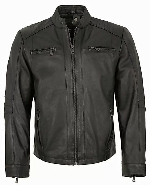 CAPITANO Lederjacke Jonas Capitano - Herren Lederjacke Bikerjacke Lammnappa günstig online kaufen