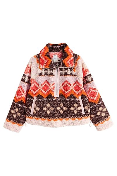 Next Fleecejacke Borg-Fleece mit halben Reißverschluss günstig online kaufen