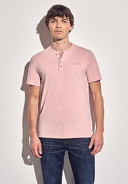 STREET ONE MEN T-Shirt aus softem Materialmix günstig online kaufen
