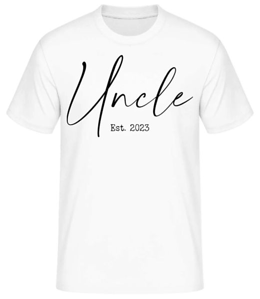 Uncle Est 2024 · Männer Basic T-Shirt günstig online kaufen
