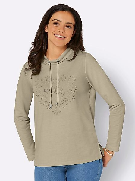 Inspirationen Langarmshirt "Sweatshirt", (1 tlg.) günstig online kaufen