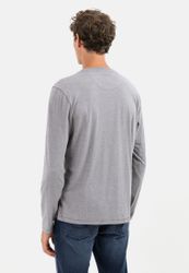 camel active Langarmshirt aus nachhaltigen Baumwollmix günstig online kaufen