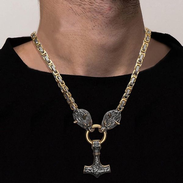 LuxusKollektion Kette und Anhänger Set Wikinger günstig online kaufen