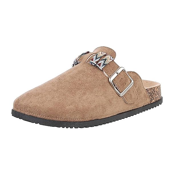 Ital-Design Damen Mules Freizeit Pantolette (88828350) günstig online kaufen