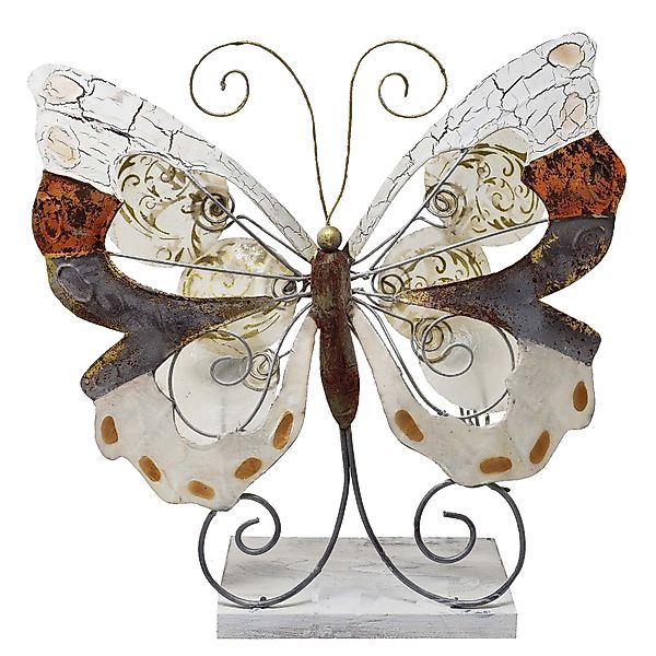 MystiCalls Dekofigur Dekofigur Schmetterling als Teelichthalte günstig online kaufen