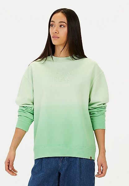 camel active Sweatshirt mit Garment Dye-Effekt Langarm Rundhals günstig online kaufen