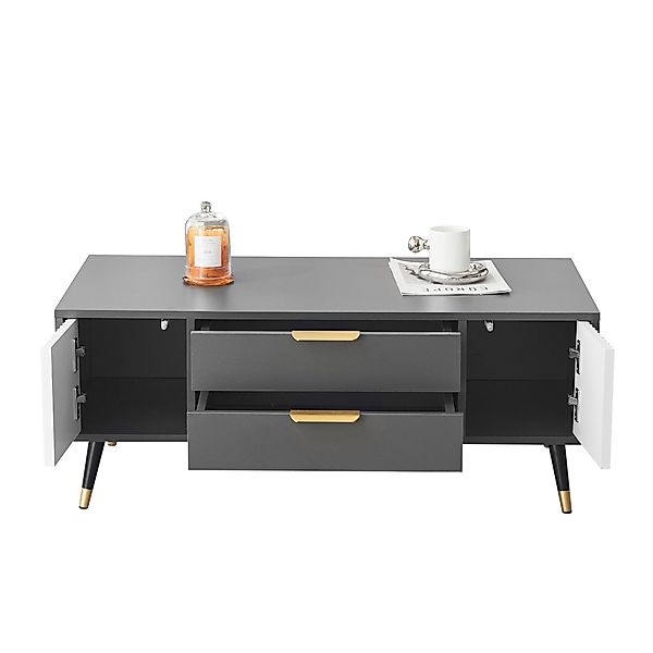 HAUSS SPOLE Couchtisch 100x50x40cm mit 2 günstig online kaufen