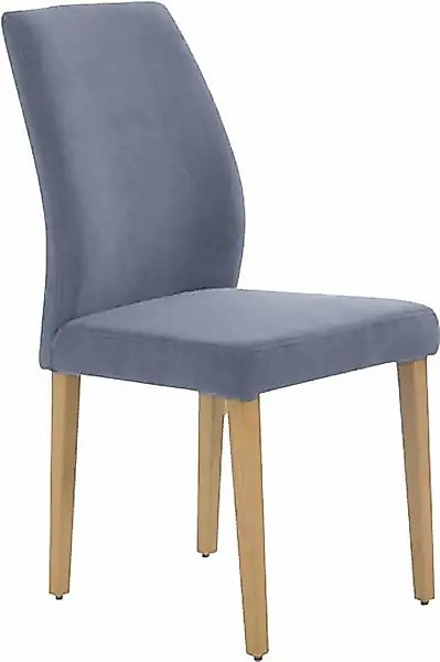 K+W Komfort & Wohnen 4-Fußstuhl »6193« () mit Massivholzbeinen in Wildeiche günstig online kaufen