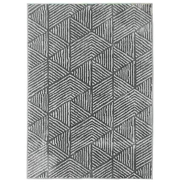 HOMCOM Teppich Kurzflor Wohnzimmerteppich im Modern Stil Flächenteppich günstig online kaufen