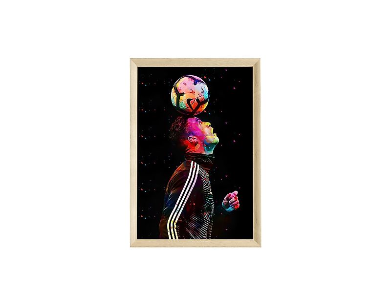 JUSTGOODMOOD Poster Premium ® Coco Chanel Poster · Coco Noir Parfüm Flacon günstig online kaufen