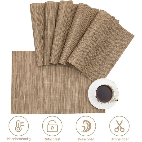 HAUSS SPOLE Platzset Tischsets Platzdeckche Gewebte günstig online kaufen