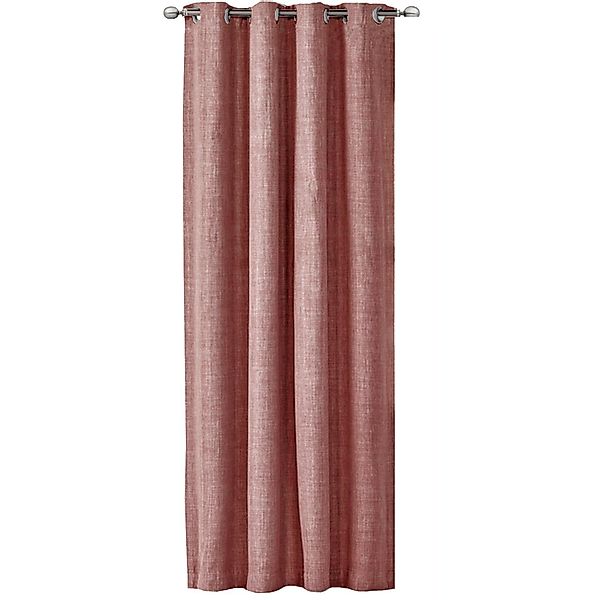 JEMIDI Gardine Vorhang blickdicht, 140x245cm, Ösen, günstig online kaufen