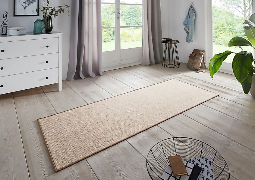 HANSE Home Läufer "Bouclé" rechteckig 5 mm Höhe rutschfest, Sisal Optik, Te günstig online kaufen