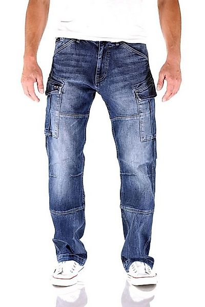 Big Seven Cargojeans Big Seven Brian Graduate Blue Cargo Herren Jeans Hose günstig online kaufen