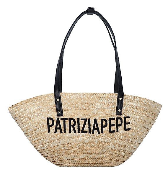 Patrizia Pepe Schultertasche Summer Straw, Stroh günstig online kaufen