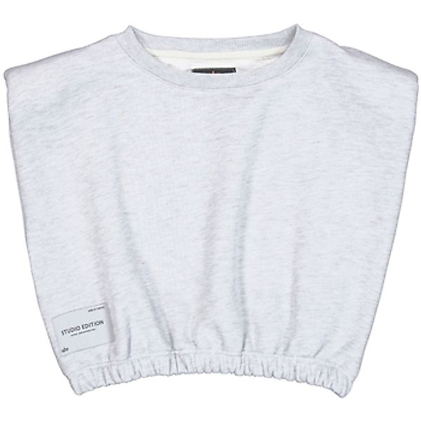 Alpha  Blusen Studio Edition Sweatshirt Cropped Wmn - pastel grey melange günstig online kaufen