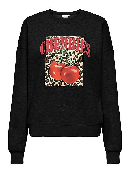 ONLY Sweatshirt ONLJOLANA L/S O-NECK BERRY PRINT CS SWT günstig online kaufen