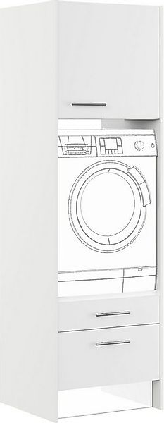 IMPULS KÜCHEN Waschmaschinenumbauschrank "Valencia", Breite/Höhe: 64/206,2 günstig online kaufen