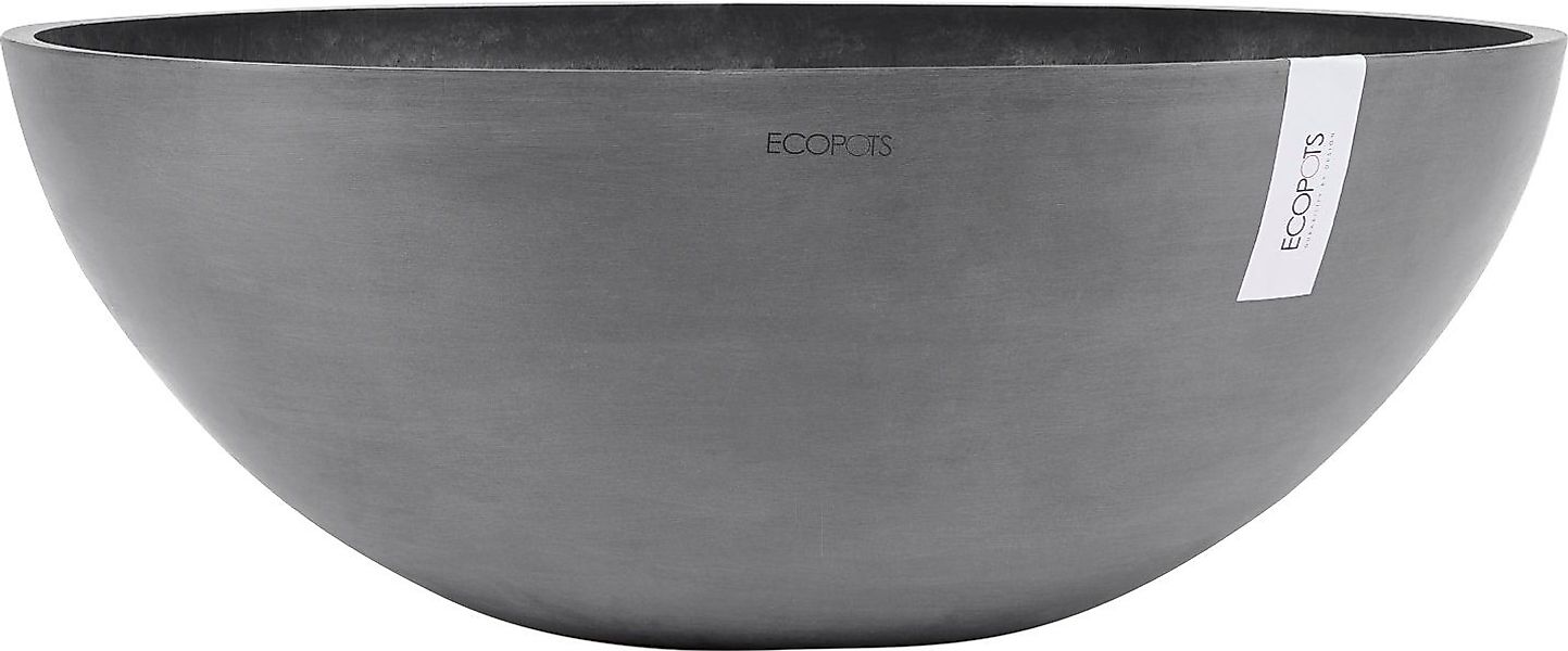 ECOPOTS Blumentopf VIENNA Grey, BxTxH: 70x70x25,5 günstig online kaufen