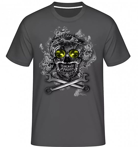 Maschinen Totenkopf · Shirtinator Männer T-Shirt günstig online kaufen