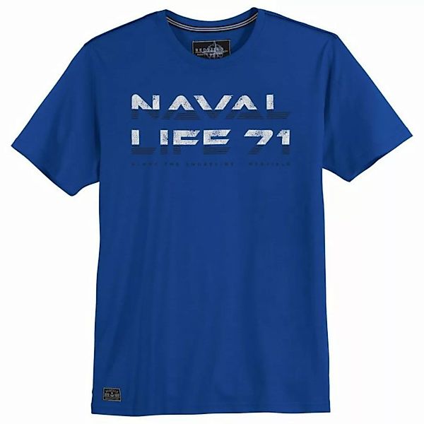 redfield Rundhalsshirt Große Größen Herren Redfield T-Shirt Naval Life 71 r günstig online kaufen