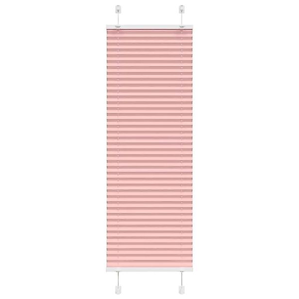 vidaXL Plissee Rosa 40x100 cm Stoffbreite 39,4 cm Polyester 4015420 günstig online kaufen