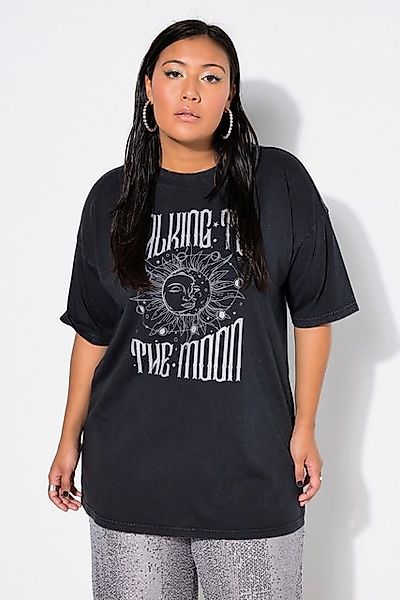 Studio Untold T-Shirt T-Shirt Oversized Vintage Look Sun-Print günstig online kaufen