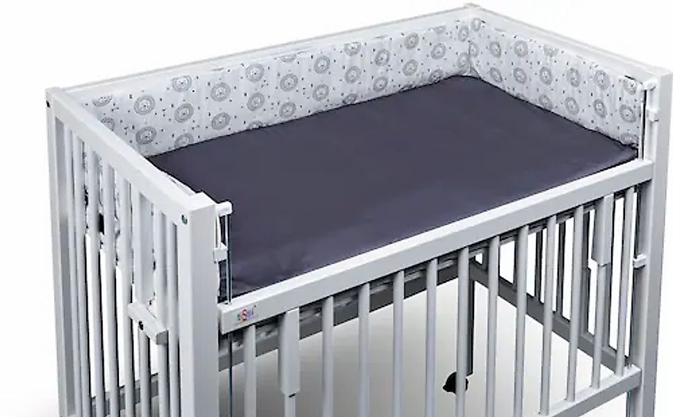 tiSsi® Bettnestchen »Sophie, grau Lion«, (2 tlg., Nestchen und Einlage), pa günstig online kaufen
