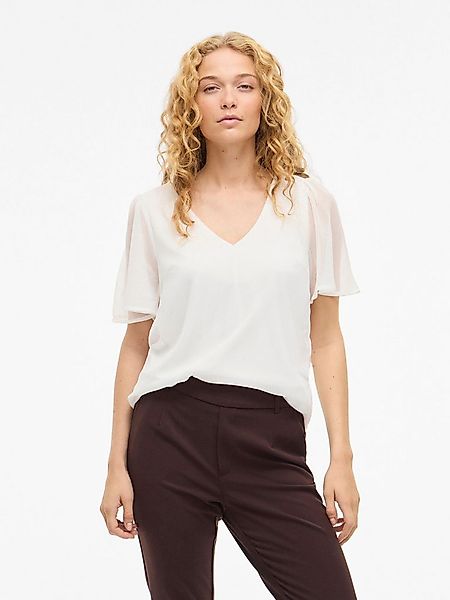 Vila T-Shirt VIFALIA V-NECK S/S TOP - NOOS günstig online kaufen
