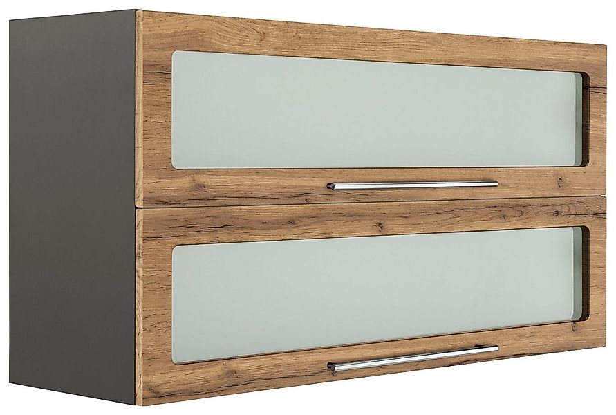 KOCHSTATION Glashängeschrank KS-Samos mit 2 Klappen günstig online kaufen