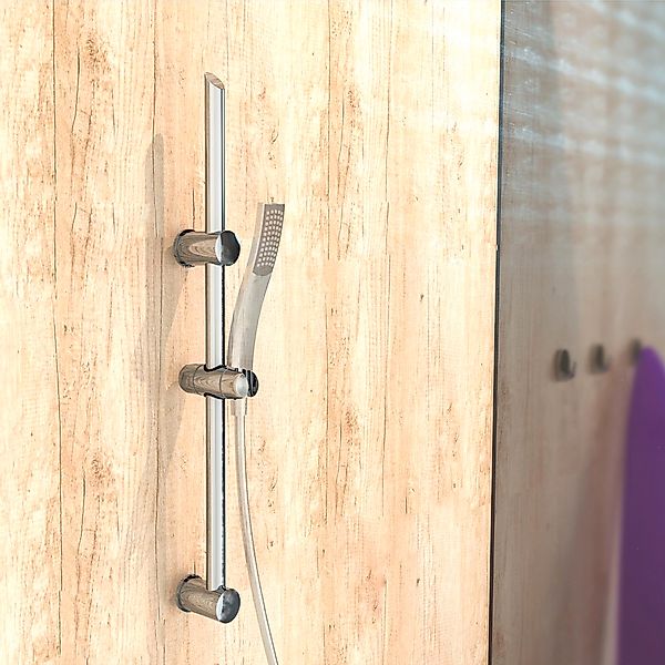Eisl Stangenbrause-Set, Metall-Brausestange inkl. Handbrausehalter, höhenve günstig online kaufen