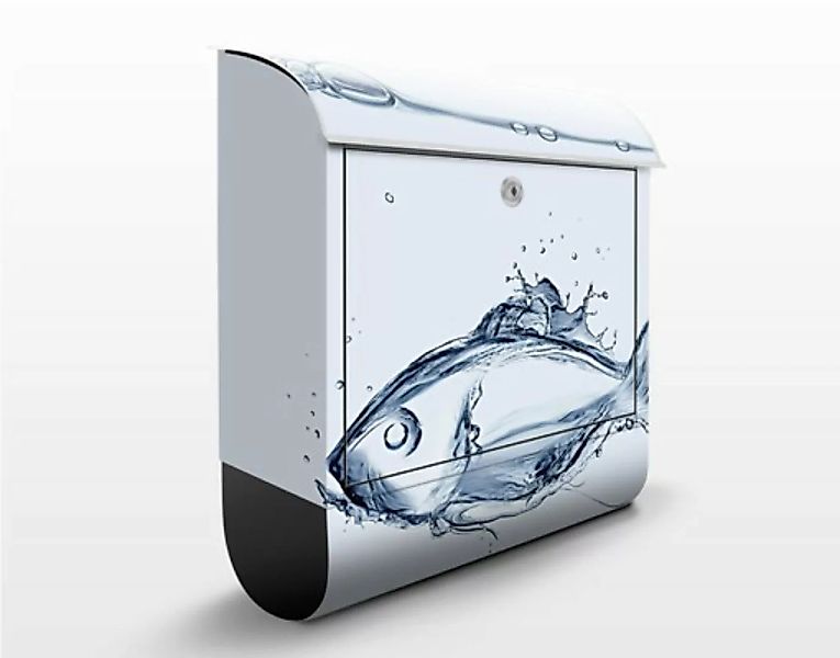 Briefkasten Liquid Silver Fish günstig online kaufen