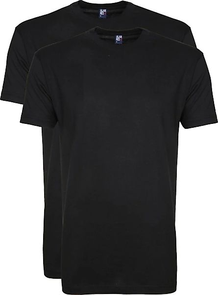 Alan Red T-Shirt Virginia Schwarz (2er-Pack) - Größe L günstig online kaufen
