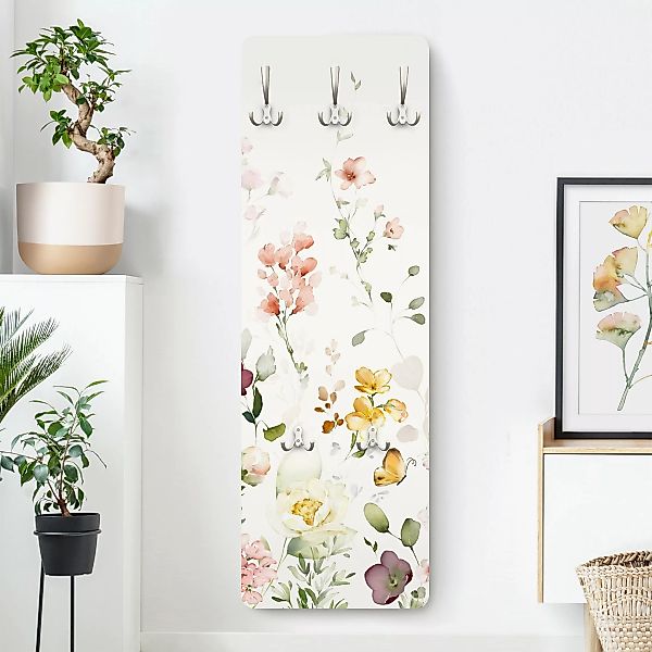 Wandgarderobe Zartes Blütenarrangement günstig online kaufen