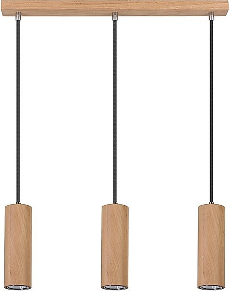 SPOT Light Pendelleuchte »PIPE«, 3 flammig, Leuchtmittel GU10   LED wechsel günstig online kaufen