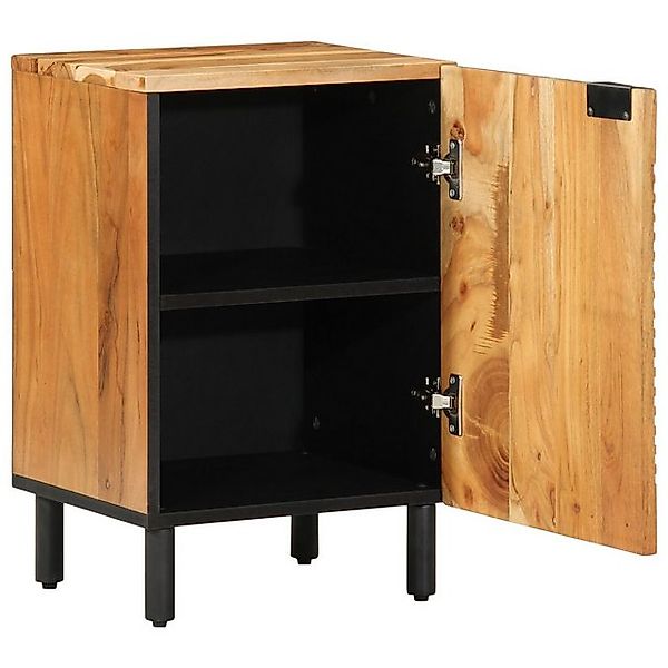 vidaXL Badezimmerspiegelschrank Badschrank 38x33,5x58 cm Massivholz (1-St) günstig online kaufen