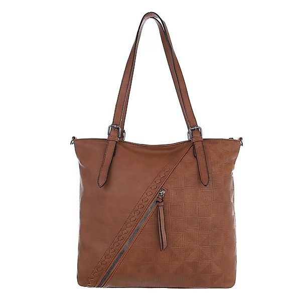 Ital-Design Schultertasche Mittelgroße, Damentasche used Look günstig online kaufen