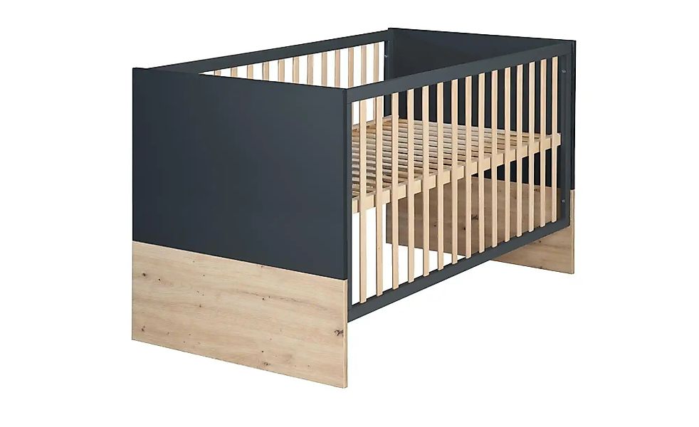 Roba Kombi-Kinderbett Lenn   ¦ grau ¦ Maße (cm): B: 76 H: 82 Baby > Babymöb günstig online kaufen