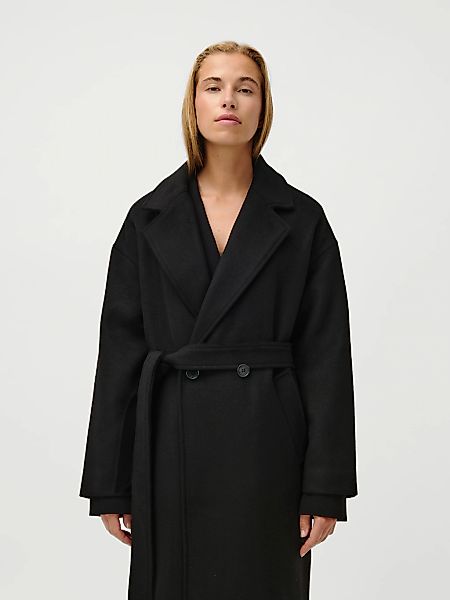 LeGer Langmantel "Betty, LeGer by Lena Gercke" Regular fit mit V-Ausschnitt günstig online kaufen