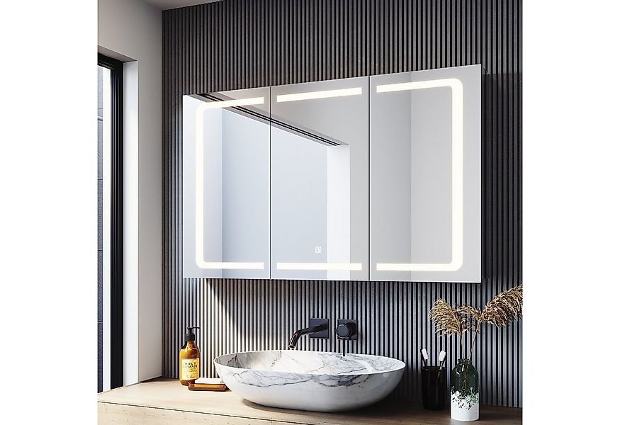 SONNI Spiegelschrank Spiegelschrank bad mit beleuchtung/Badezimmer spiegels günstig online kaufen