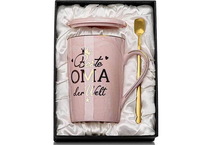 LuxusKollektion Badaccessoire-Set Tasse Beste Oma Muttertag Geburtstag 400m günstig online kaufen